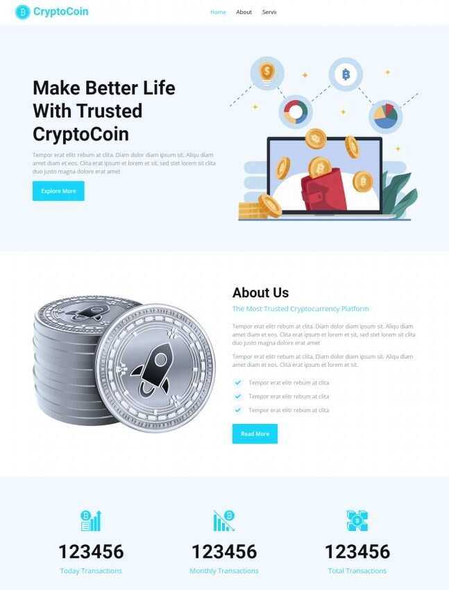 HTML5互联网金融理财网站模板 - 觅资源