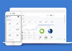 大气后台框架响应式模板下载 - 觅资源