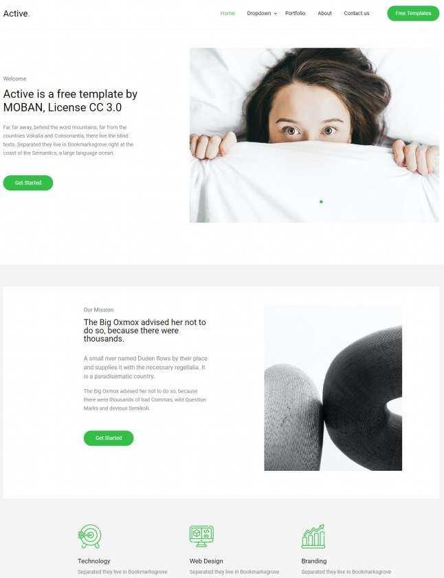 现代设计资讯博客网站html模板 - 觅资源