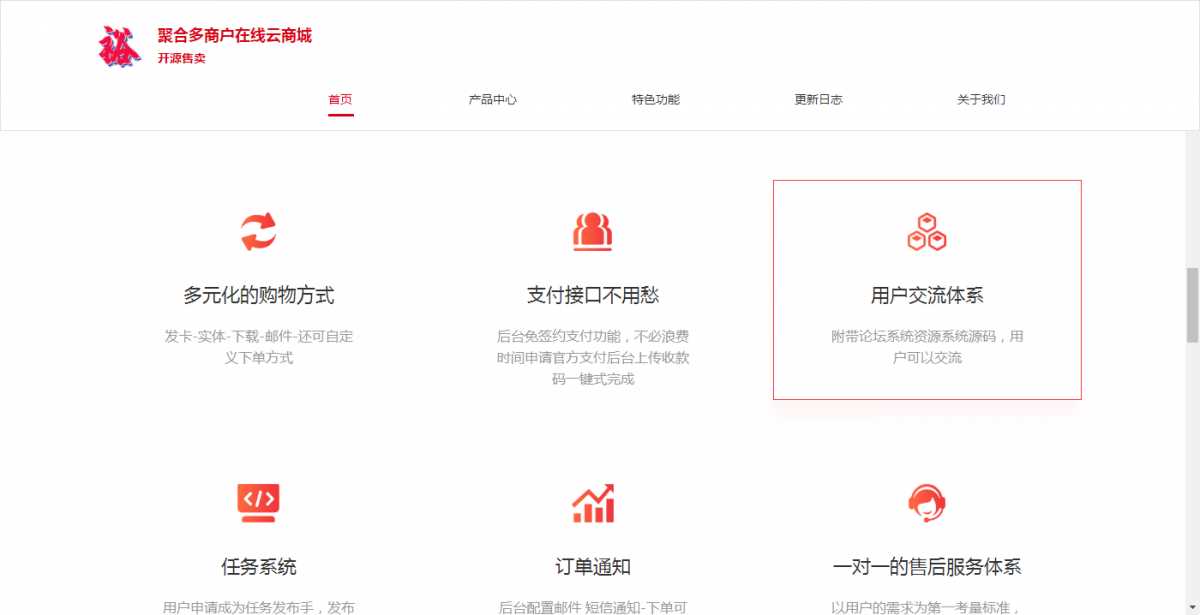 图片[3] - 聚合云商城官网的源码分享 - 觅资源