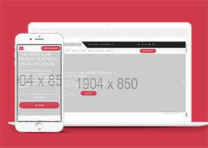 汽车配件销售网站模板下载源码 - 觅资源