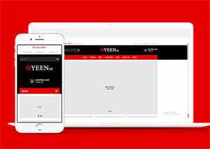 宽屏服装电子商务公司网站模板 - 觅资源