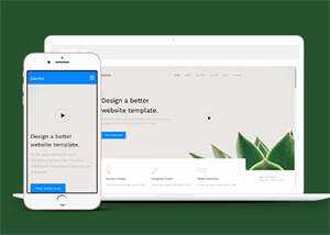 简洁广告公司HTML5模板下载 - 觅资源