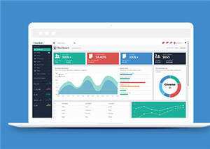 企业响应式Bootstrap3后台源码管理模板下载 - 觅资源