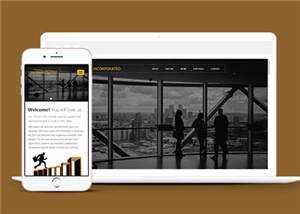 股票金融分析团队网页源码模板下载 - 觅资源