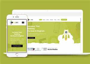 绿色排名优化公司源码模板下载 - 觅资源