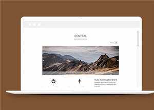 简约企业产品信息企业源码模板下载 - 觅资源