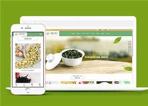 简洁茶叶制作源码模板下载 - 觅资源