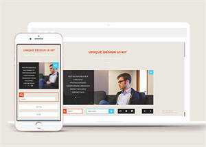 专业设计HTML5手机UI套件下载 - 觅资源