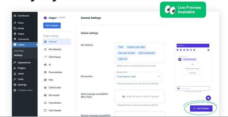 图片[3] - WordPress 插件 OpenAI 聊天机器人 – Helper助手破解版 1.0.18 - 觅资源