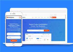 响应式公司模板在线销售HTML网页下载 - 觅资源