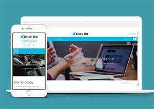 网络营销公司类HTML5网页模板 - 觅资源
