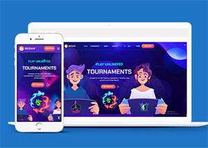 商业方案解决公司网站模板 - 觅资源