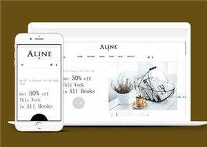 简洁产品排列展示响应式网页模板下载 - 觅资源