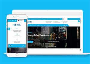 金融投资类Bootstrap模板下载 - 觅资源