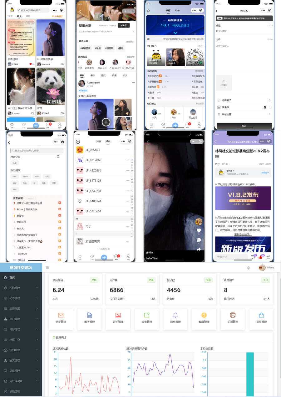 独立版社交论坛前端微信小程序源码问答发帖BBSphp源码 - 觅资源