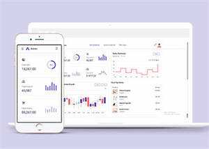 业务销售统计管理网站模板下载 - 觅资源