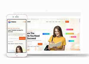 分数提升网络教育平台网站模板 - 觅资源