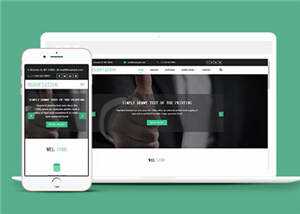 宽屏谈判团队展示HTML网页模板下载 - 觅资源