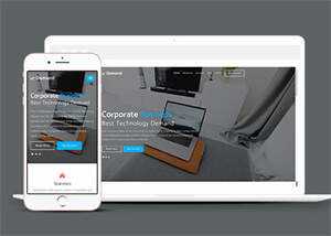 手机应用开发公司网站模板下载 - 觅资源