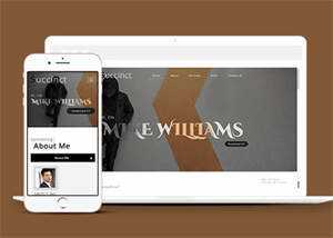 企业创意联系方式HTML网页模板 - 觅资源