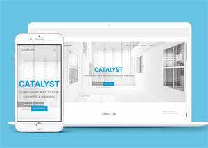 简洁白色VPS销售网站模板下载 - 觅资源