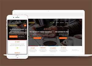 简洁教育科技创业公司网站模板 - 觅资源