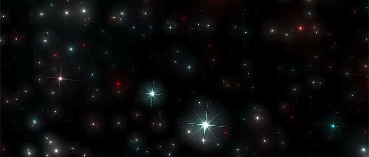 html5 canvas全屏酷炫星光闪烁3D视差背景动画特效 - 觅资源