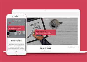 网站运营数据指标网站模板下载 - 觅资源