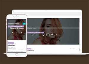 大气时尚优衣库网站模板下载 - 觅资源