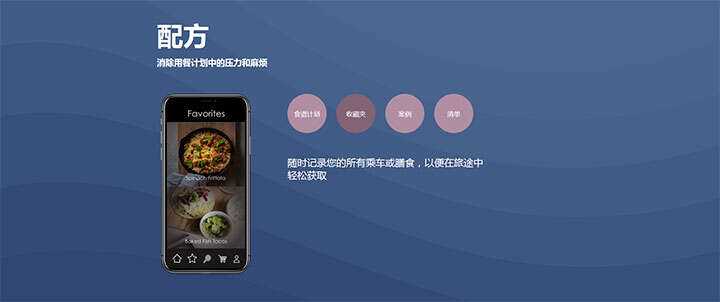 vue.js圆形tab选项卡标签图文切换效果 - 觅资源