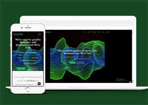 动画幻灯Awe7商业网站模板下载 - 觅资源