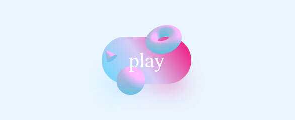 three.js+html5 canvas精美3D游戏开始按钮动画特效 - 觅资源