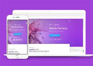 视觉体验设计师简历类模板下载 - 觅资源