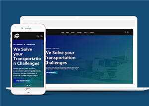 简约物流公司源码模板下载 - 觅资源