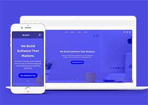 品牌设计公司企业网站页面模板 - 觅资源