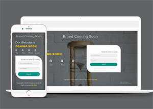 沙漏倒计时上线网站模板下载 - 觅资源