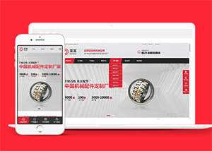 宽屏手柄机械配件网站前端模板 - 觅资源