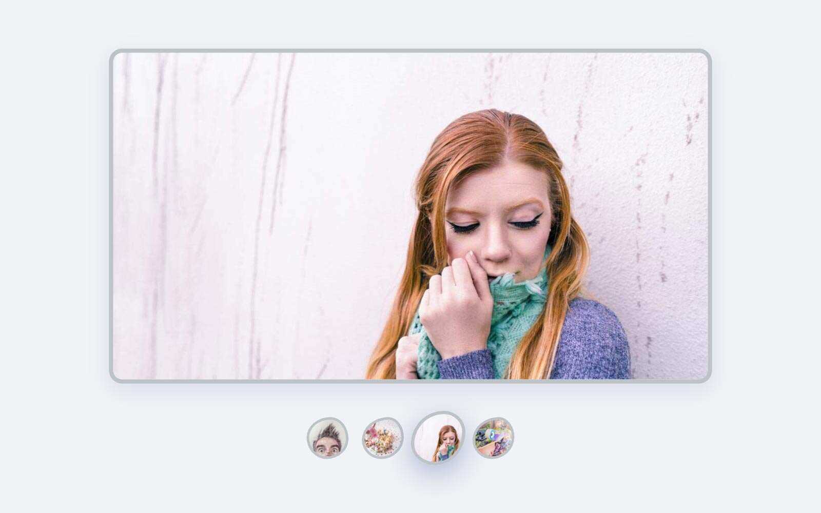 纯CSS实现的图片轮播演示 - 觅资源