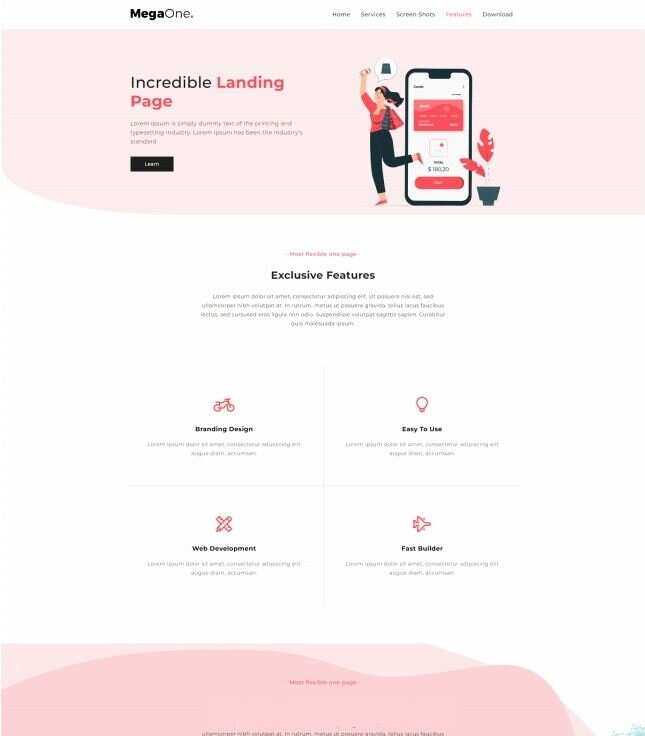 APP登录界面设计服务公司网站html模板 - 觅资源