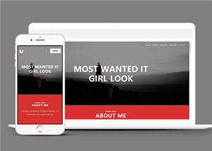 响应式公司创意项目展示HTML网页模板下载 - 觅资源