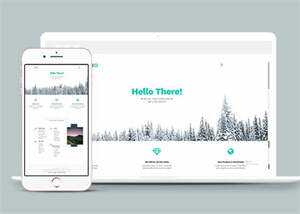 关于极简设计公司响应式模板下载 - 觅资源