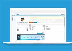 简约响应式中文后台管理源码模板下载 - 觅资源