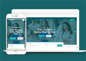 在线医生咨询服务网站模板源码 - 觅资源