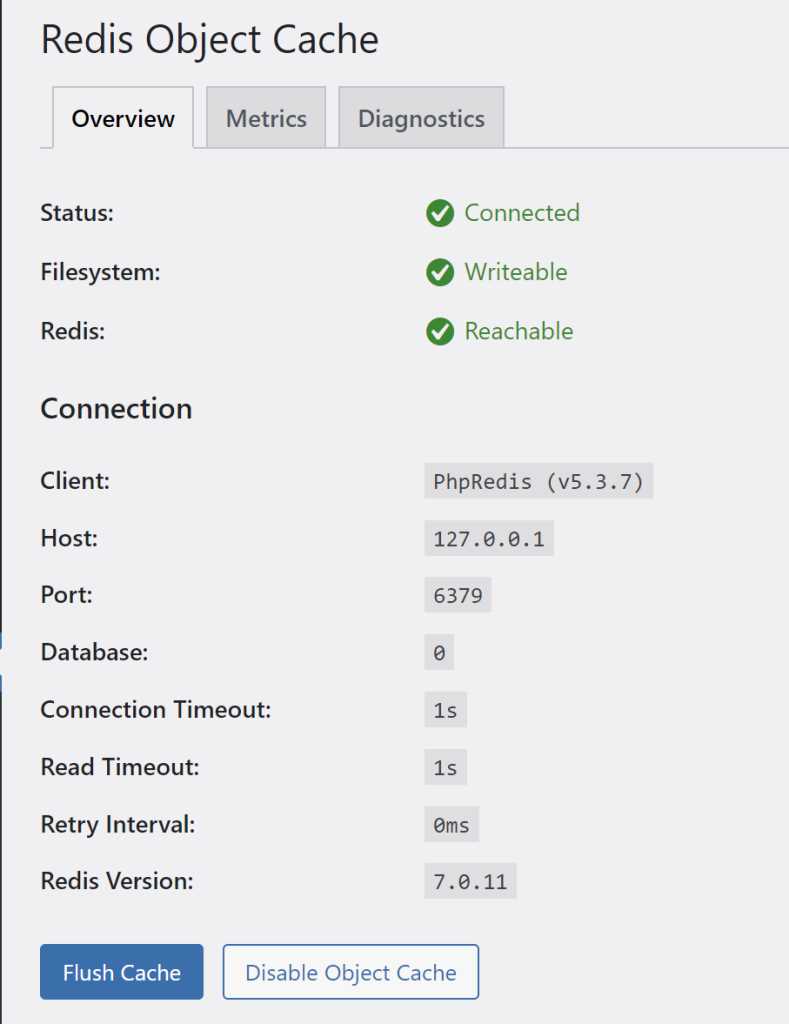 图片[4] - wordpress加速缓存插件Redis Object CacheV2.4.4 - 觅资源