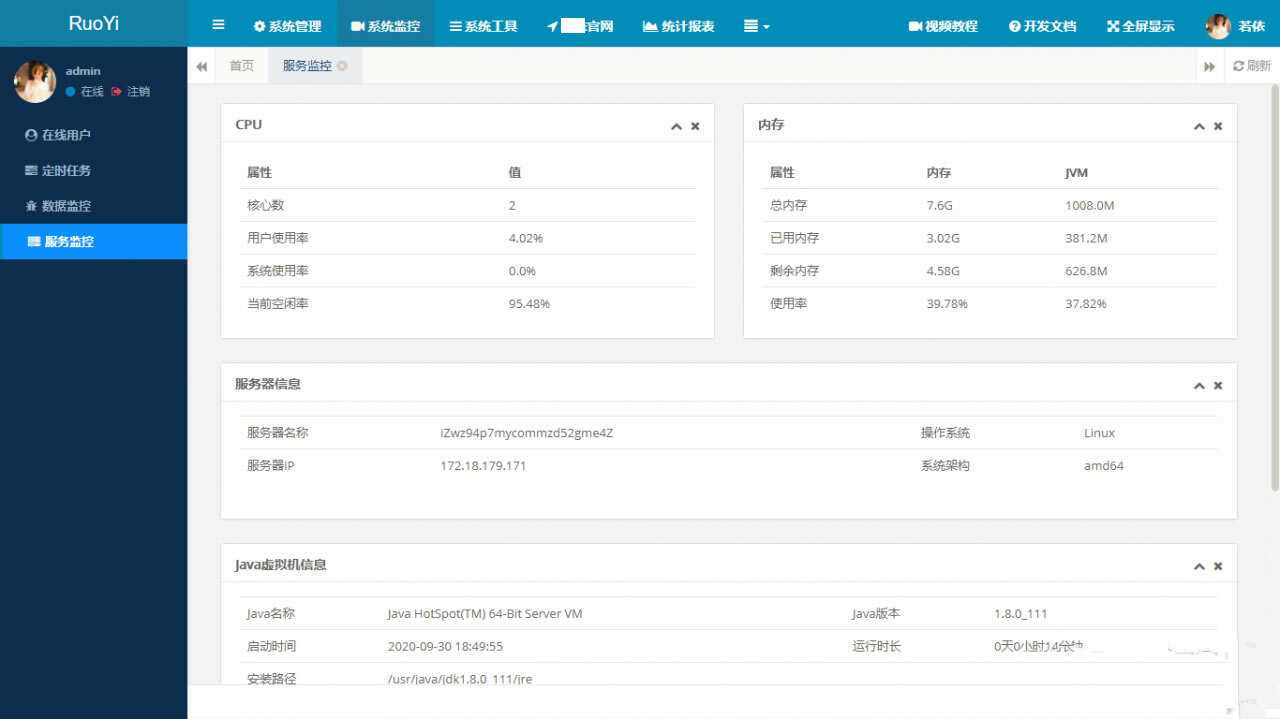 RuoYi若依管理系统最新版 基于SpringBoot的权限管理系统 - 觅资源