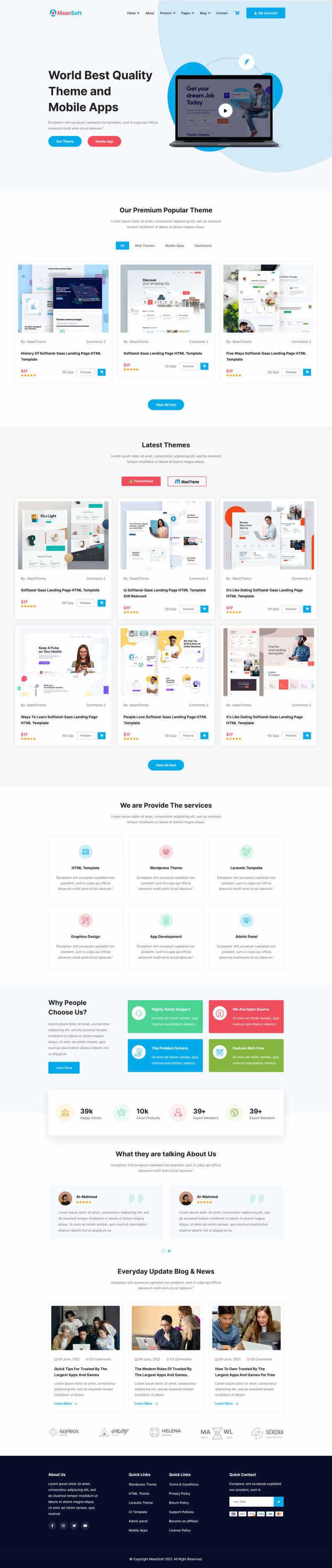 Bootstrap5数字信息产品交易平台HTML模板 - 觅资源