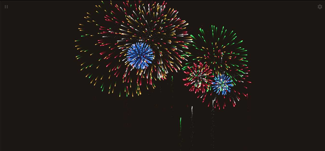 H5自适应烟花源码带烟花设置 - 觅资源