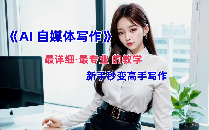 全网最全最细最专业的“AI自媒体写作”教学，新手小白秒变写作高手！ - 觅资源