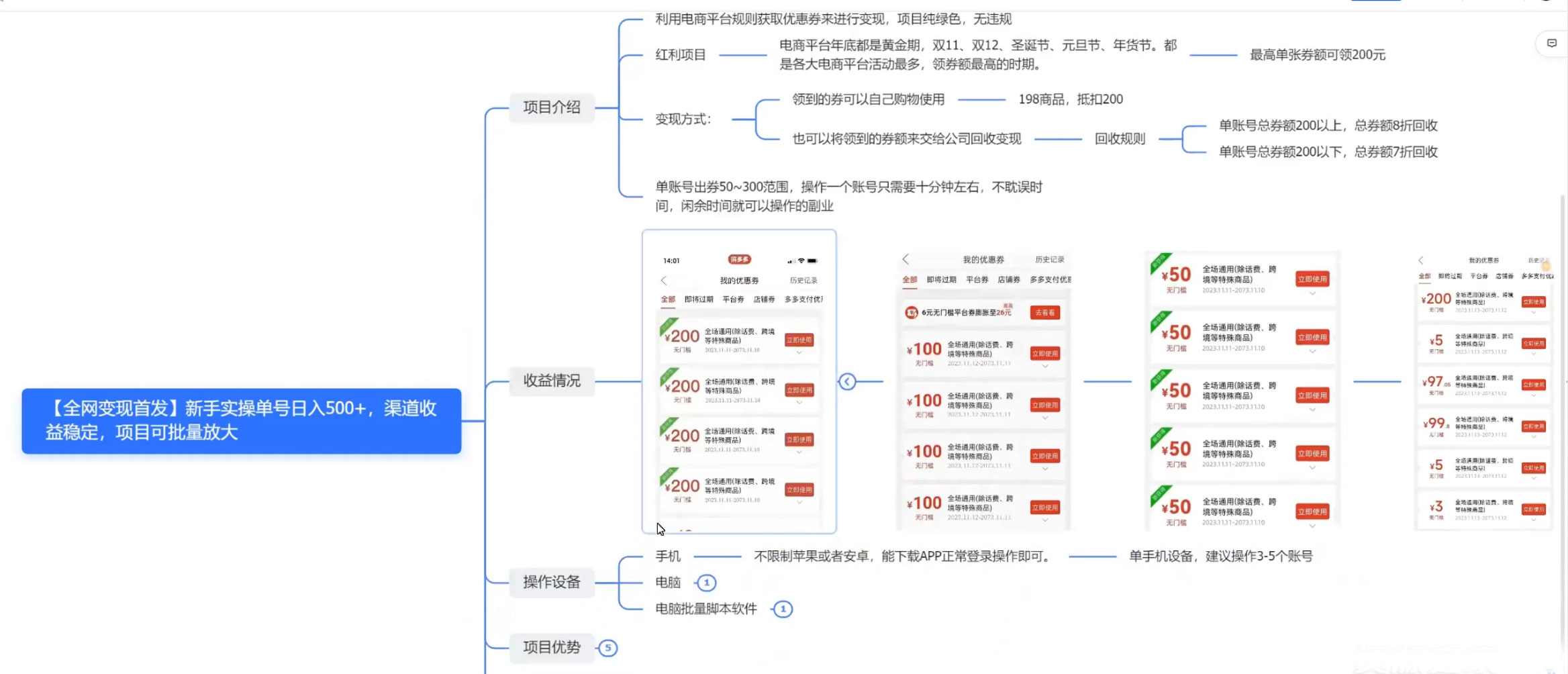 图片[2] - 新手实操单号日入 500+，渠道收益稳定，项目可批量放大 - 觅资源